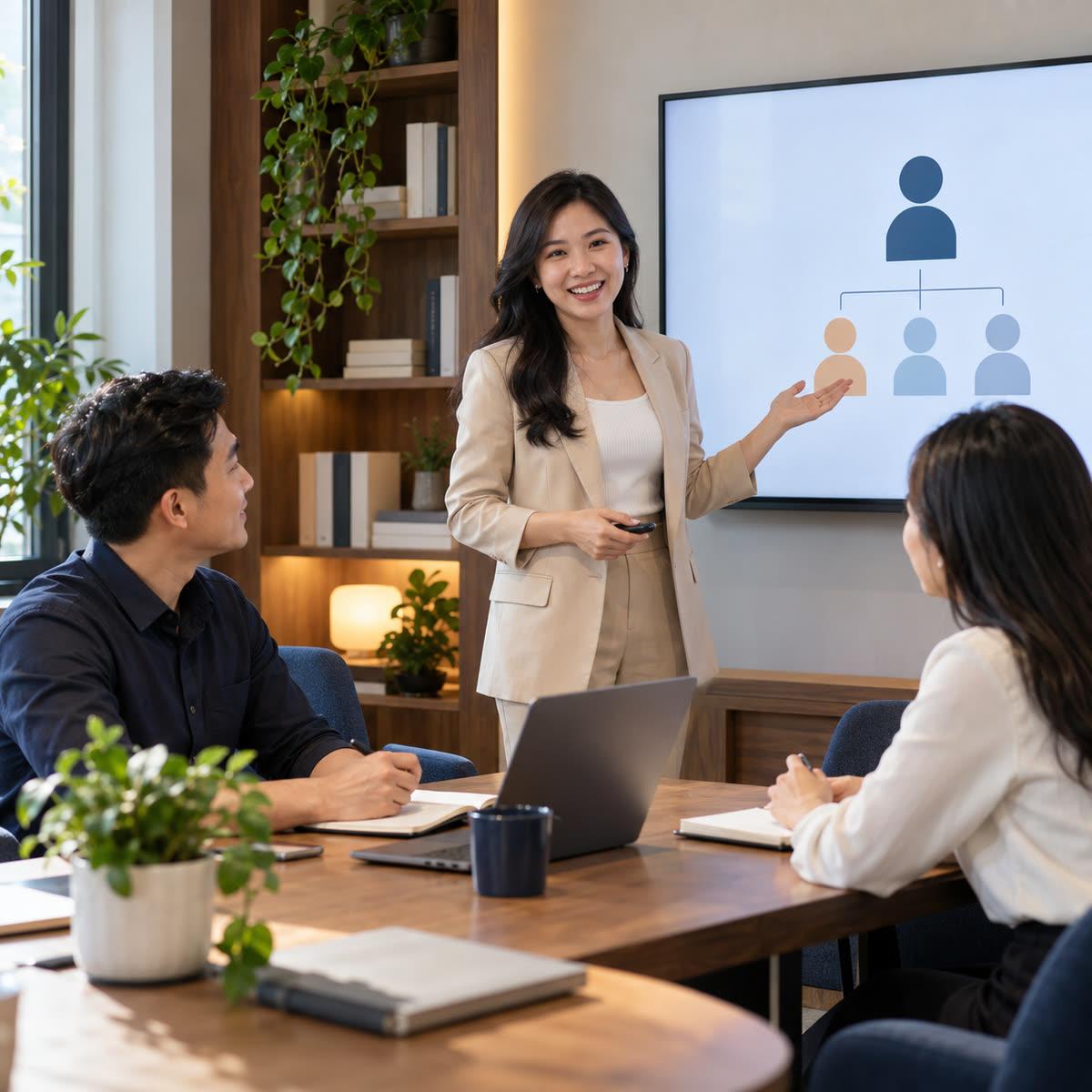 Minh họa AI cho Nhân sự & Đào tạo nội bộ