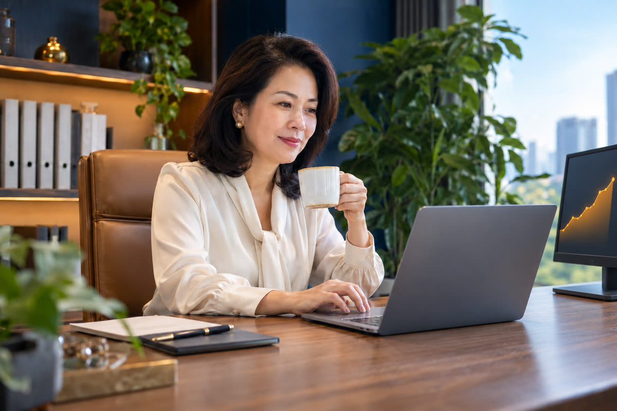 Minh họa G1 — Tài sản tăng trưởng với AI