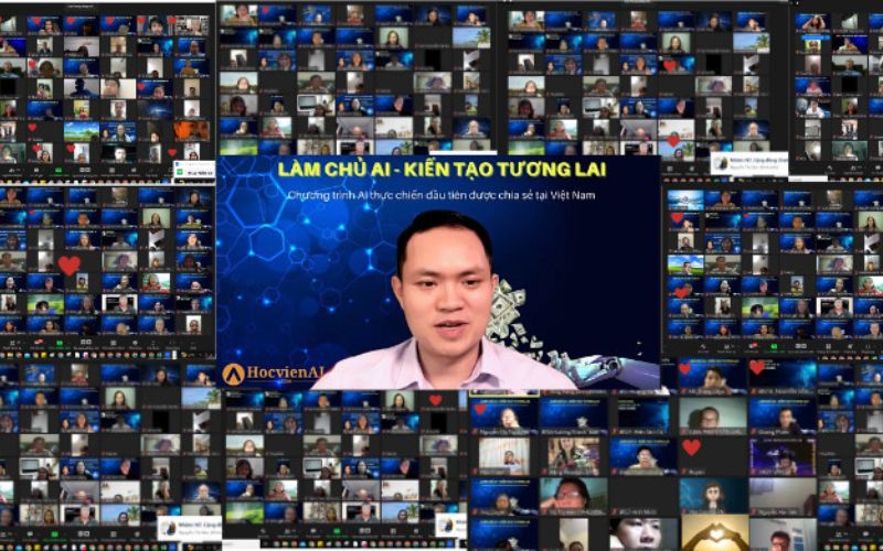 Chương trình đào tạo online của Học viện AI