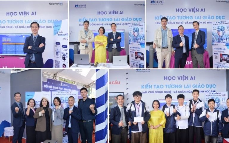Học viện AI tham dự & tài trợ cho Cuộc thi Cuộc thi Nghiên cứu KHKT cấp tỉnh năm học 2025–2026