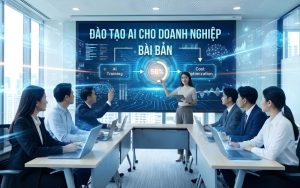 Tối ưu 50% chi phí vận hành nhờ lộ trình đào tạo AI cho doanh nghiệp bài bản
