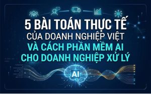 5 bài toán thực tế của doanh nghiệp Việt và cách phần mềm ai cho doanh nghiệp xử lý